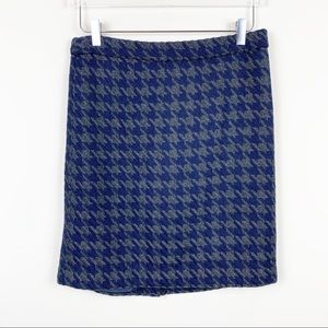 Tommy Hilfiger | Houndstooth Wool Skirt NWT